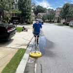 pressure washing